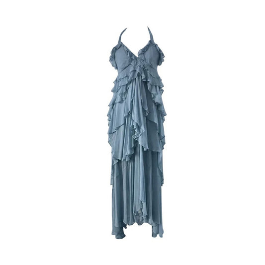 Flowy Ruffled Tiered Dress