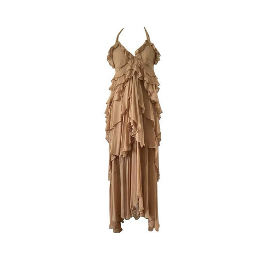 Flowy Ruffled Tiered Dress