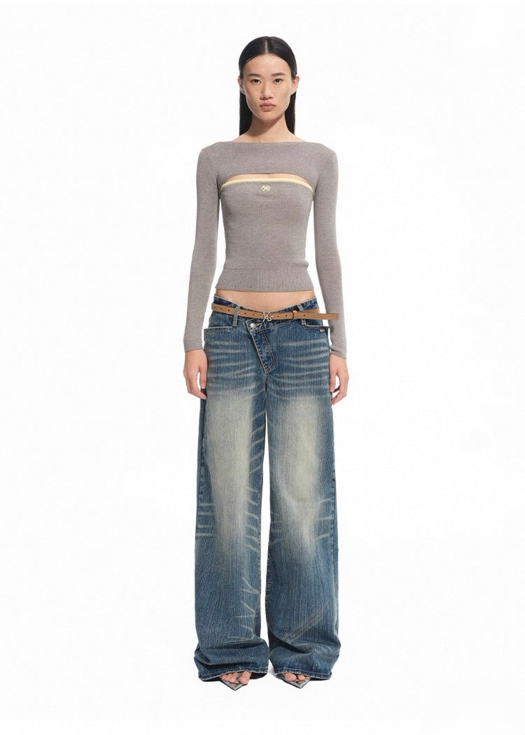 Turin Slim-Fit Knit Cardigen