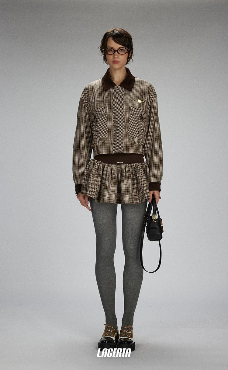 Classic Wool College-Style Jacket