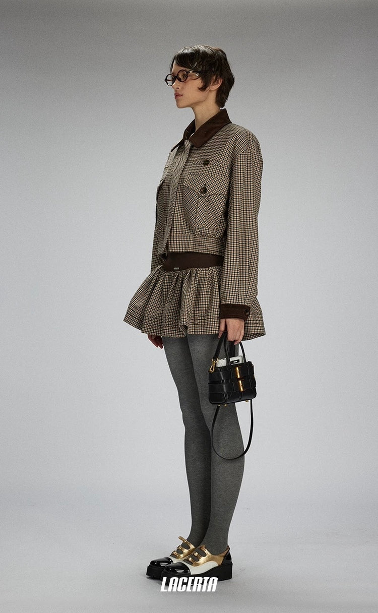 Classic Wool College-Style Jacket