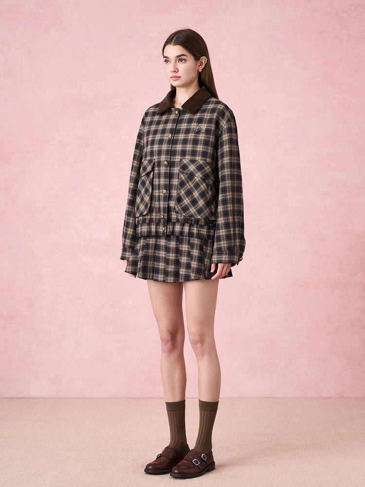 Vintage Plaid Jacket