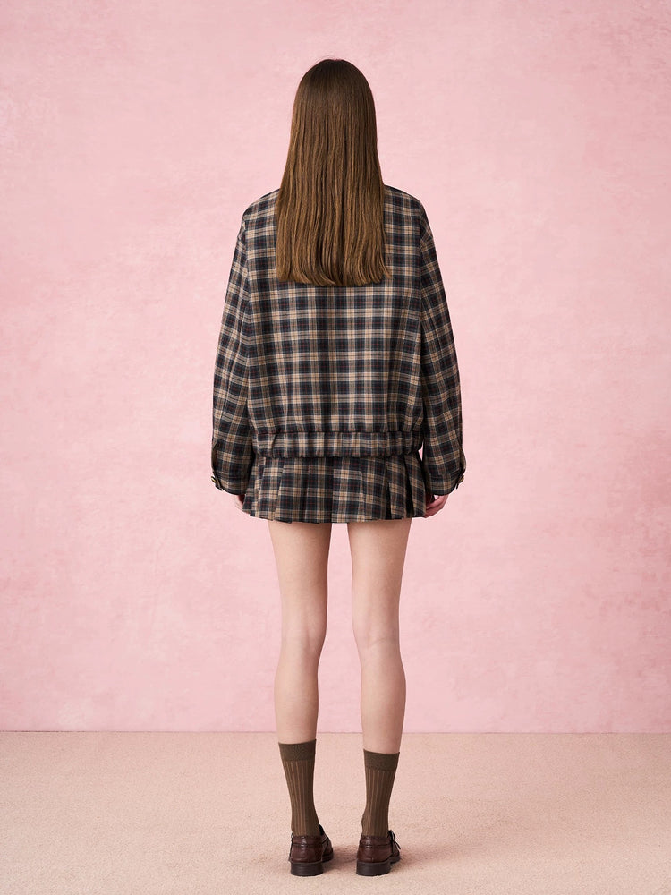 Vintage Plaid Jacket