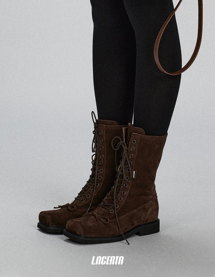 Ballet-Inspired Deconstructed Boxing Boots