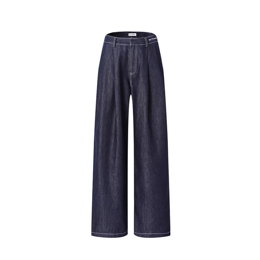 Raw Wash Denim Trousers