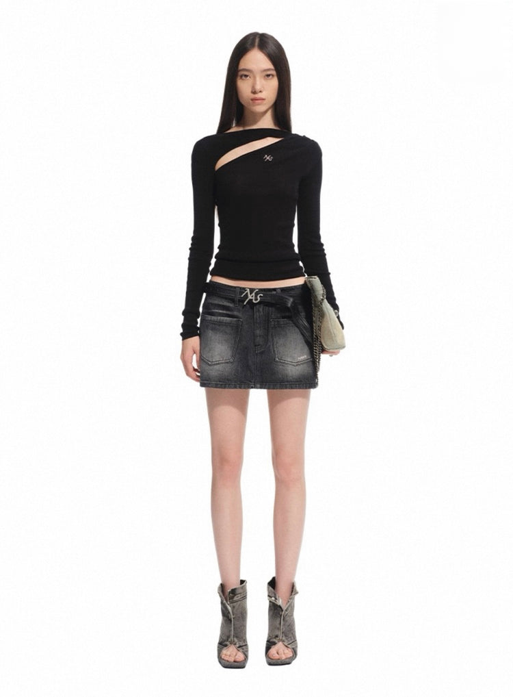 Crescent Knit Sweater