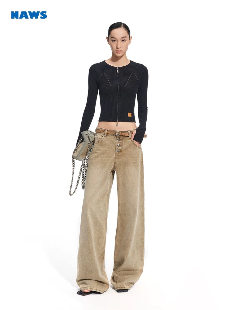 Ross - Wide-leg Denim Jeans