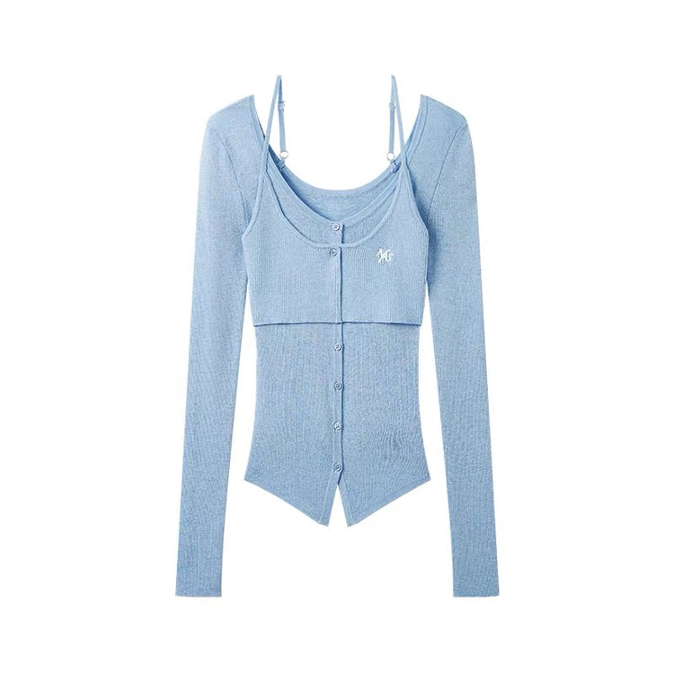 Bern Two-in-One Knit Sweater