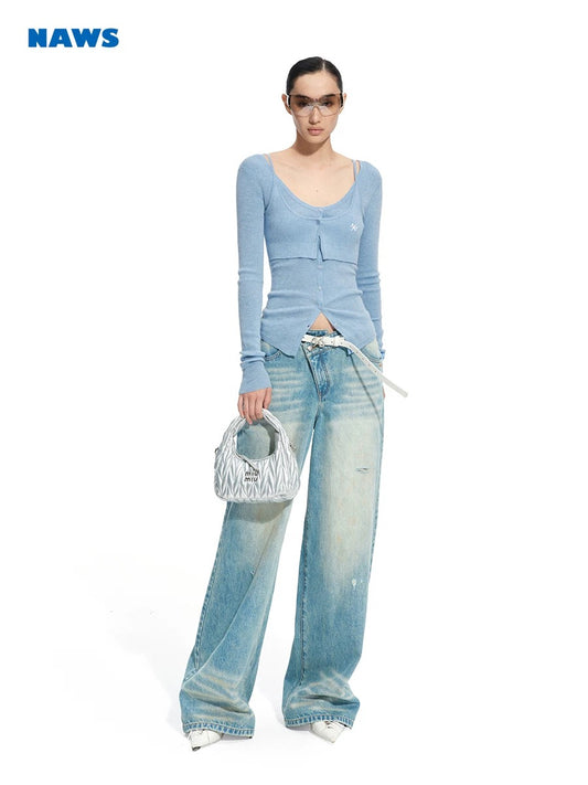 Bern Two-in-One Knit Sweater