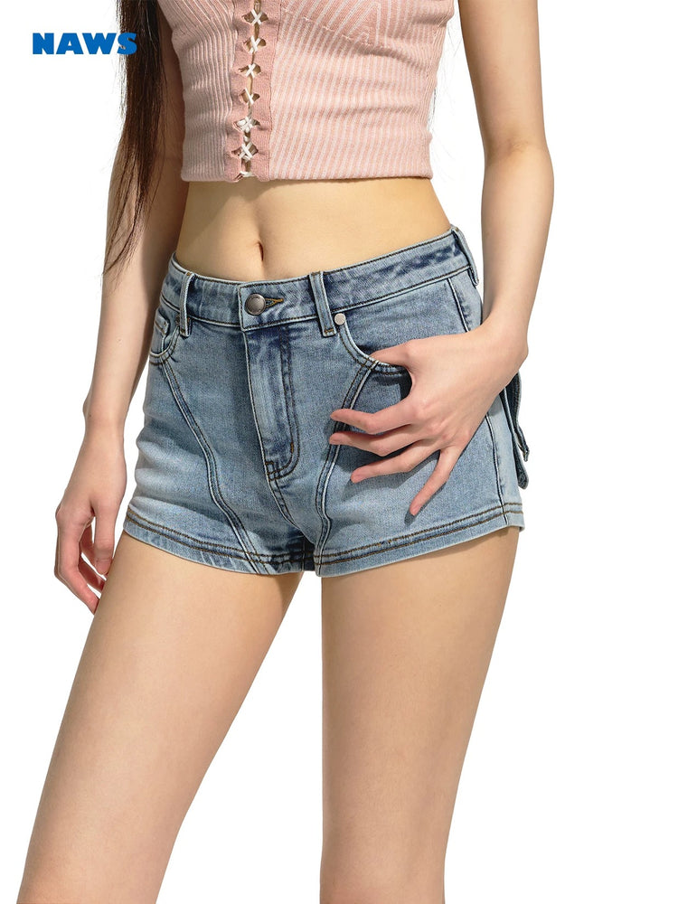 Classic North Loop - Panel Denim Shorts