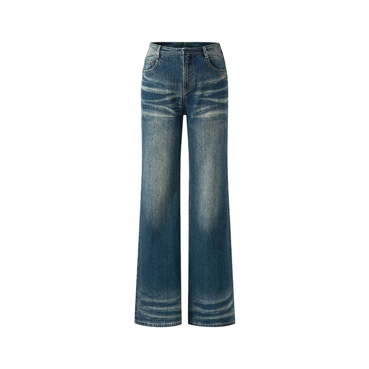 +5cm N4 Golden Ratio Straight-Leg Jeans