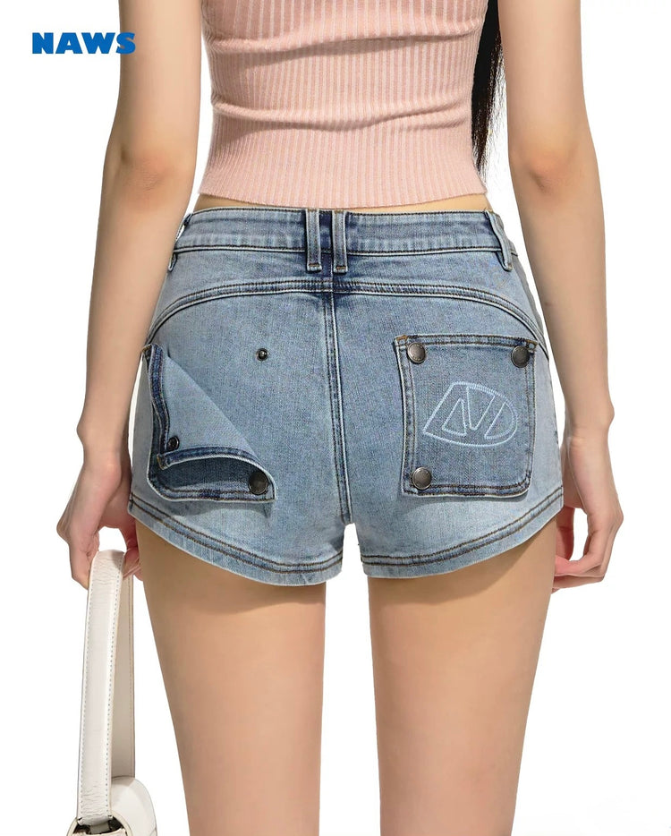 Classic North Loop - Panel Denim Shorts
