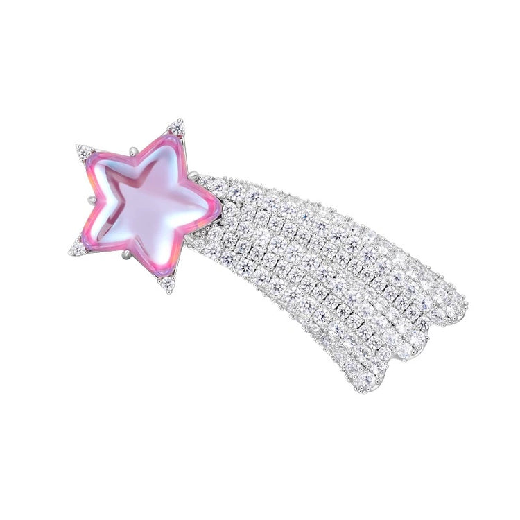 Long-tailed Shooting Star Hair Clip