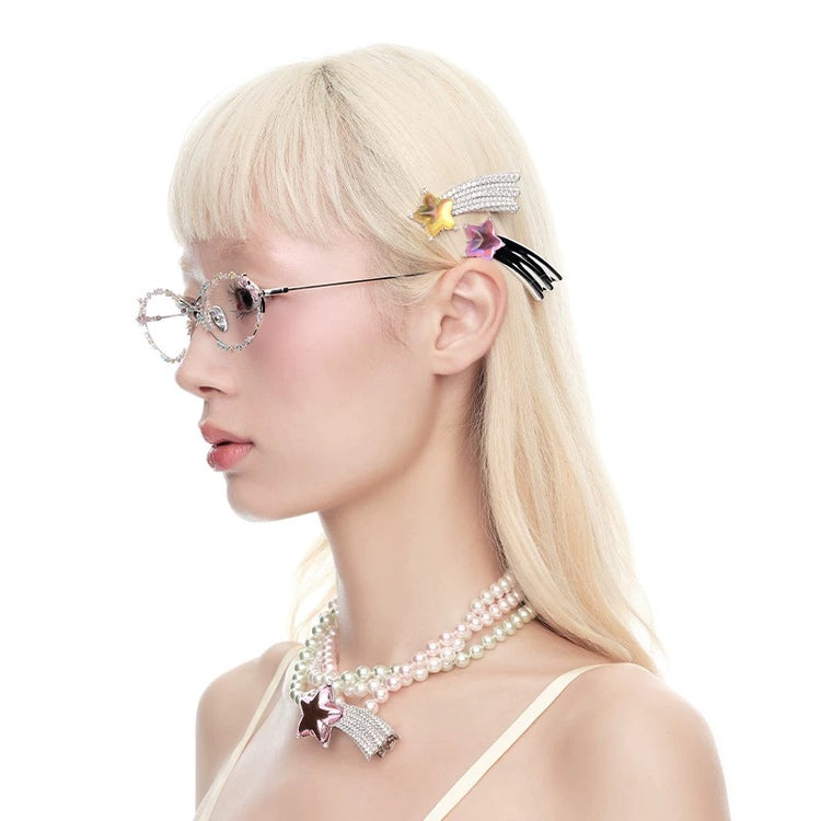 Long-tailed Shooting Star Hair Clip