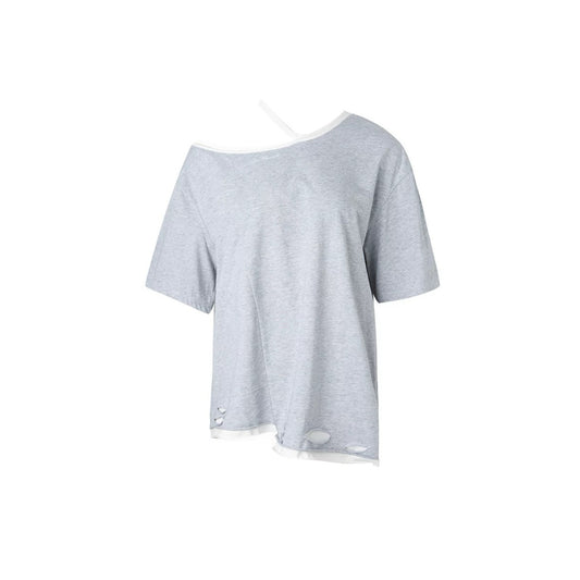 Loose Off-shoulder T-shirt
