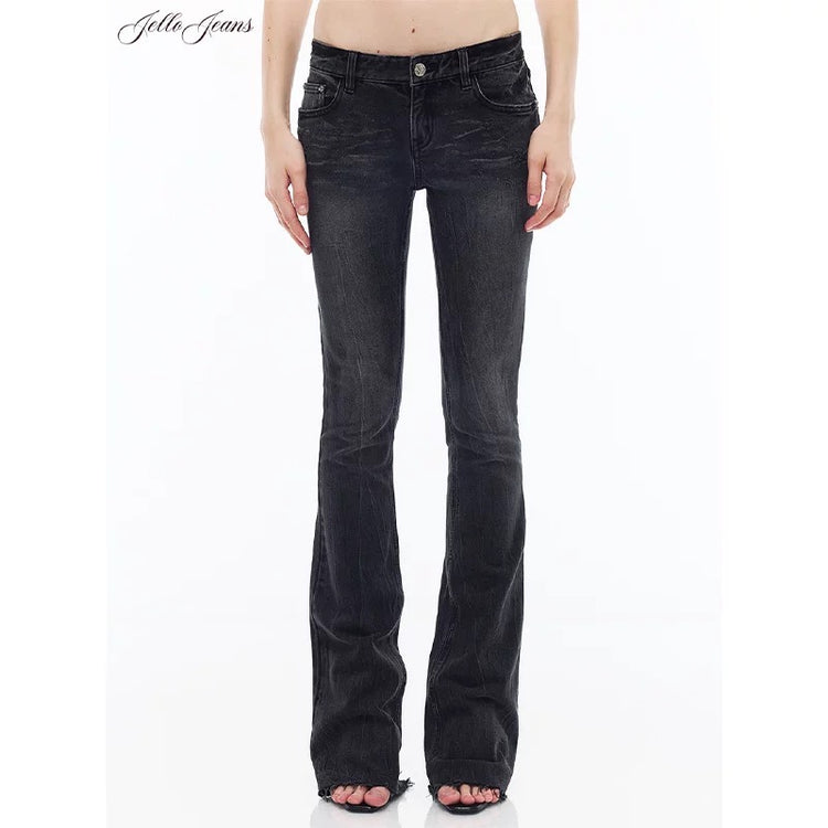 Low-rise Mini Flare Jeans