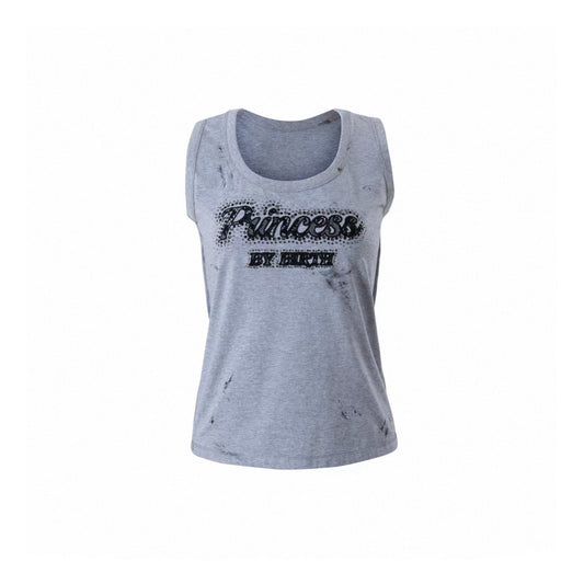 Princess Lace-embroidered Rhinestone Top