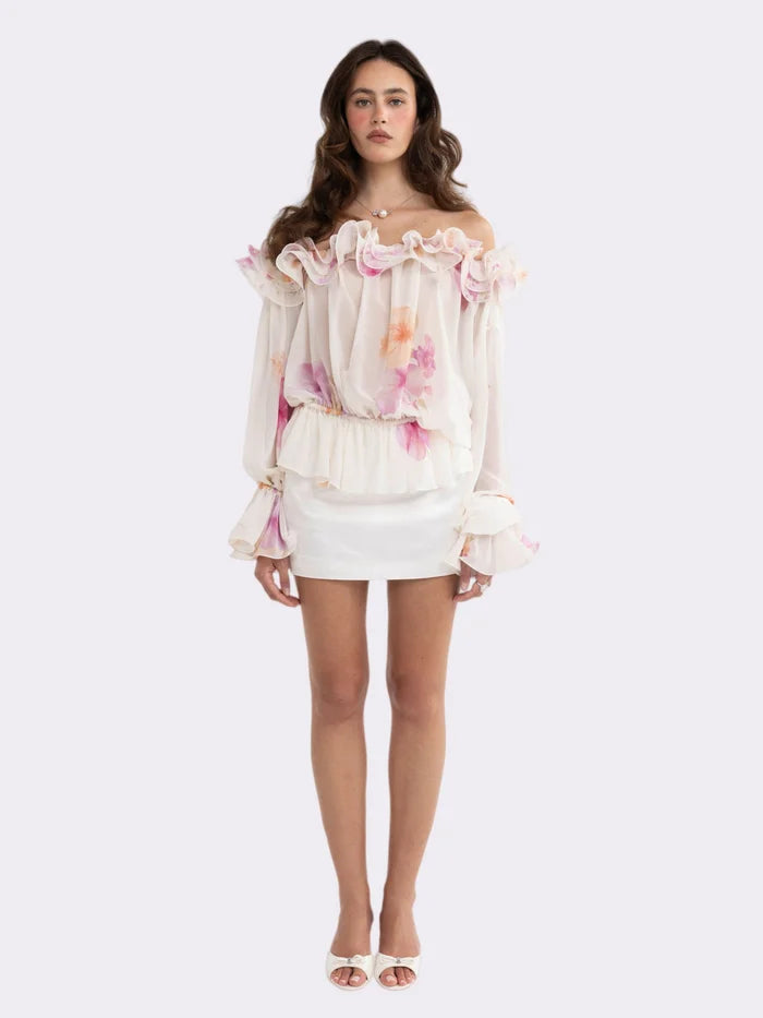 Summer Ruffle Blouse