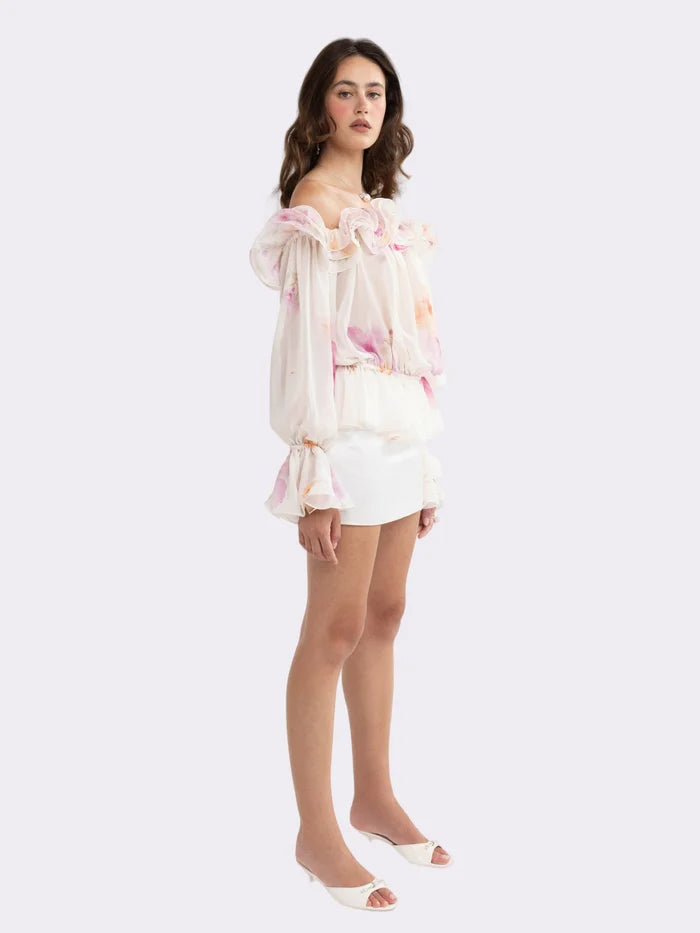 Summer Ruffle Blouse