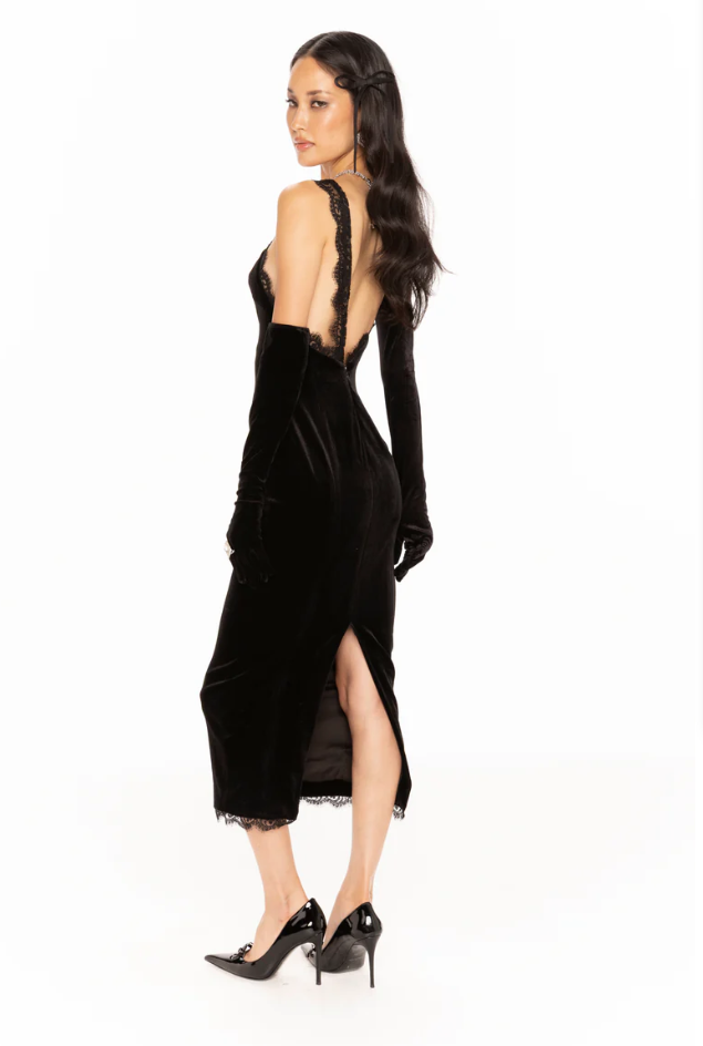 Angelica Velvet Maxi Dress