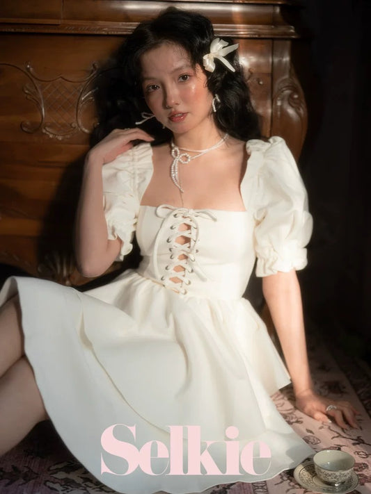 Disney Lace-up Front Dress