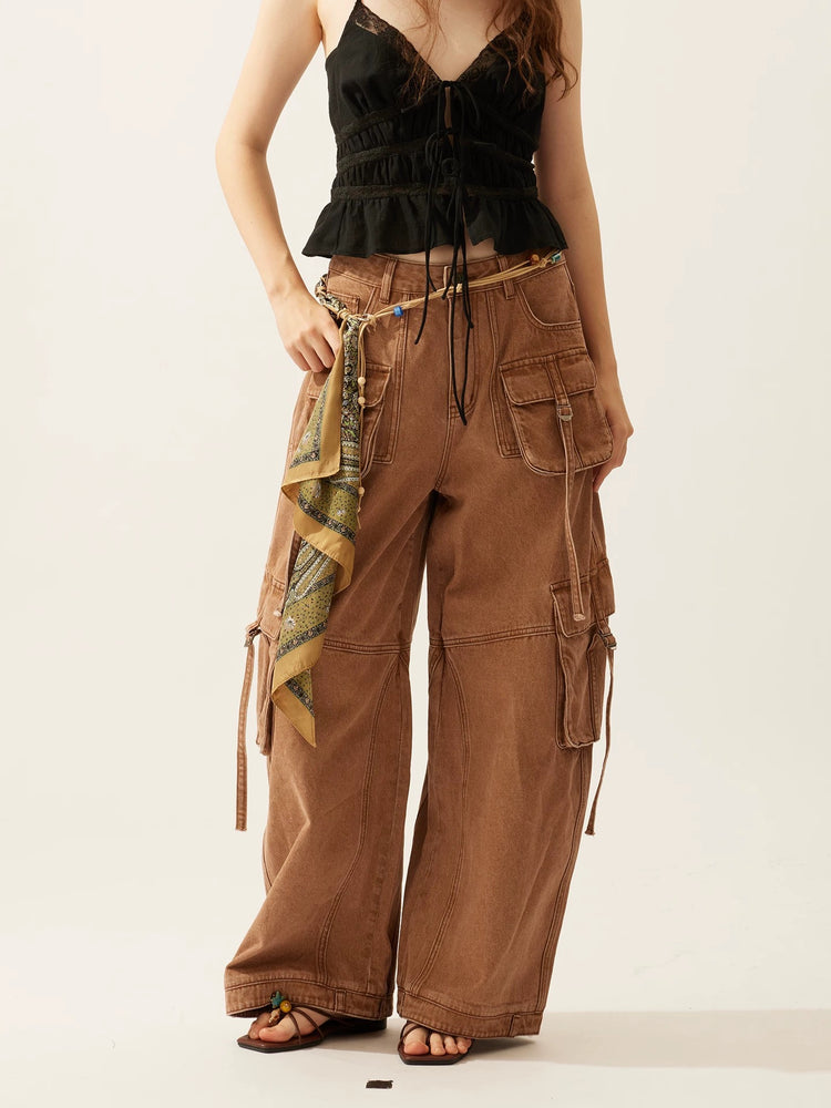 Handwoven Scarf Beaded Waist Chain