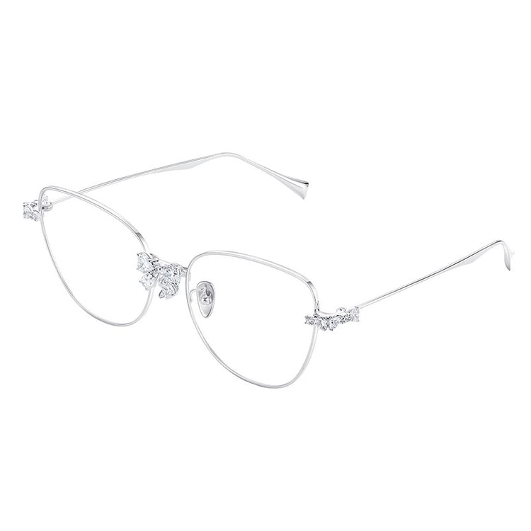 Bow Detail Big Frame Glasses