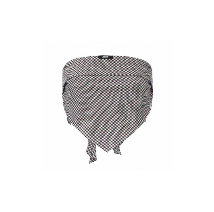 Triangle Scarf Collar Bandeau Top