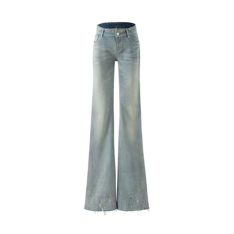 Low-rise Mini Flare Jeans