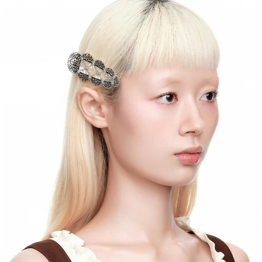 YVMIN X SHUSHUTONG / Lace Trim Hair Clip