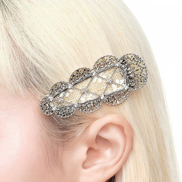 YVMIN X SHUSHUTONG / Lace Trim Hair Clip