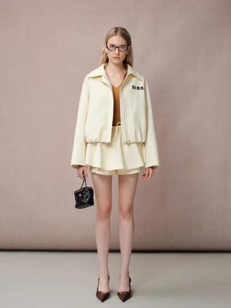 Elastic Waist Skort