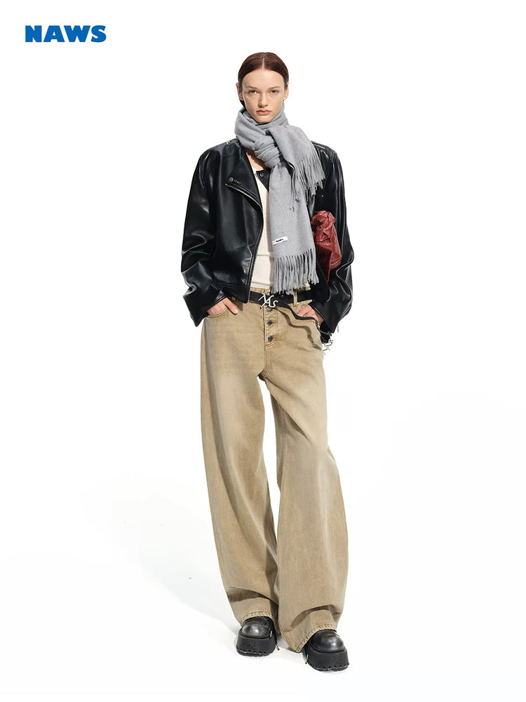 Sading Leather Jacket
