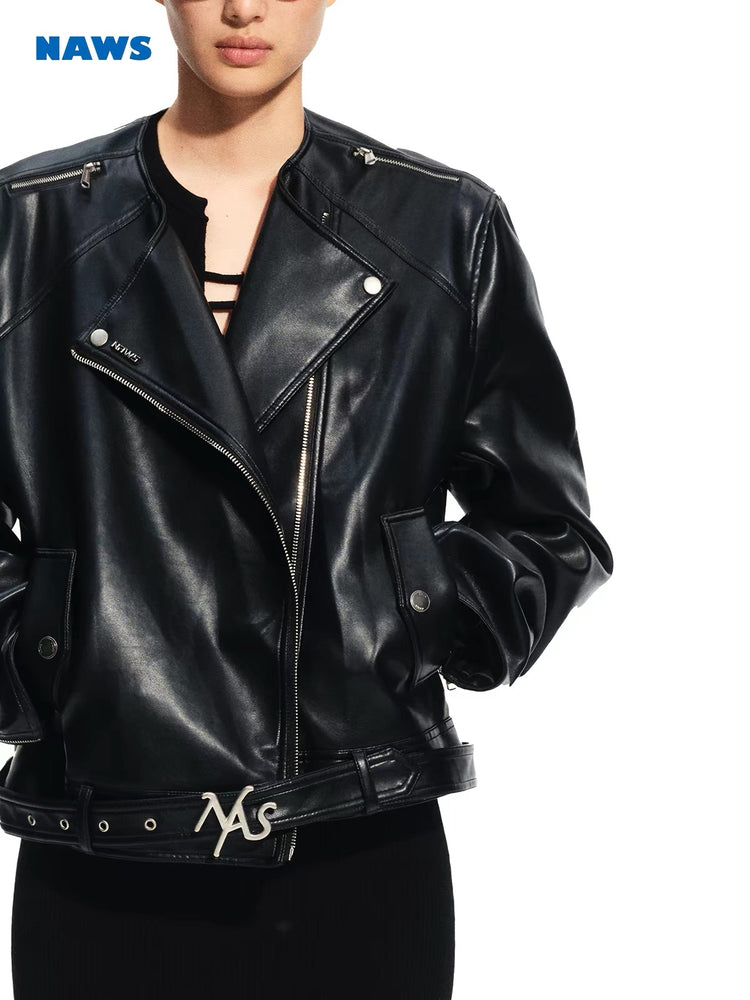 Sading Leather Jacket