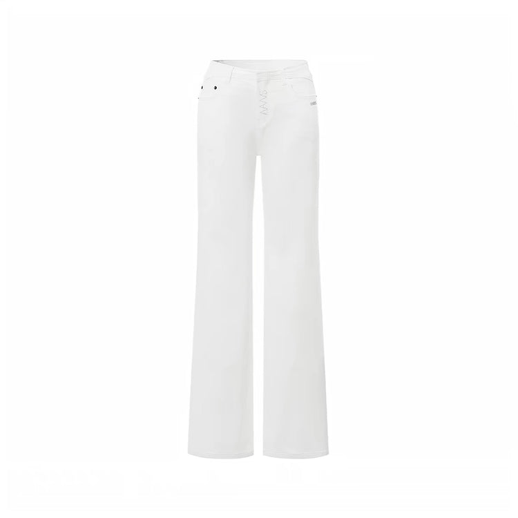 +5cm N4 Golden Ratio Straight-Leg Jeans