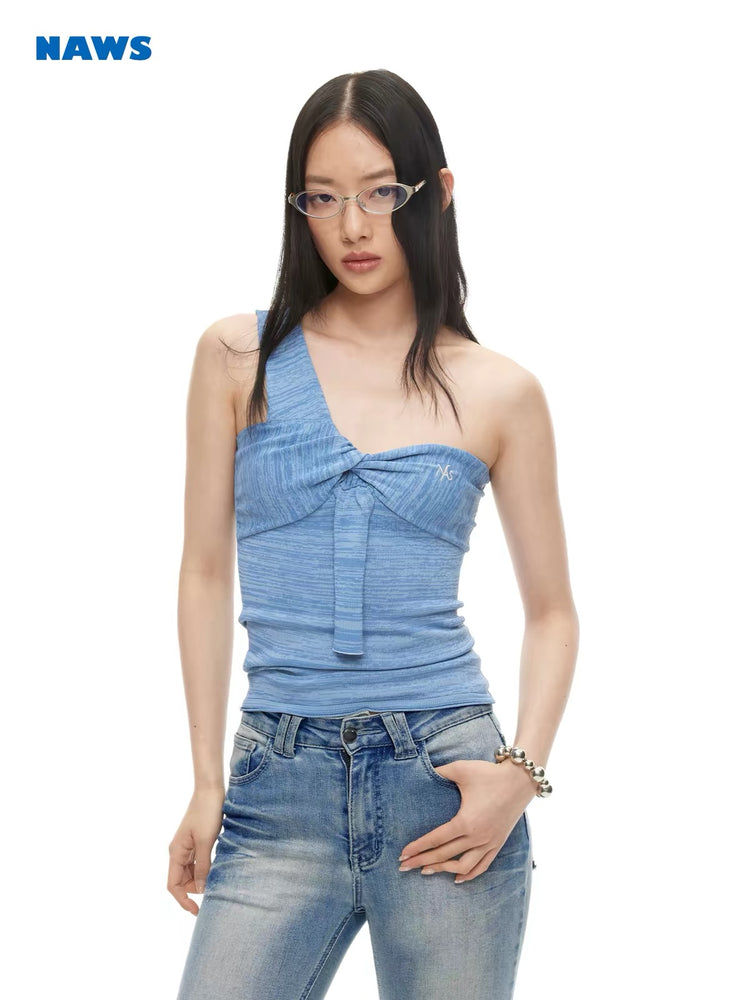 Mardi Twist-Front Tank Top
