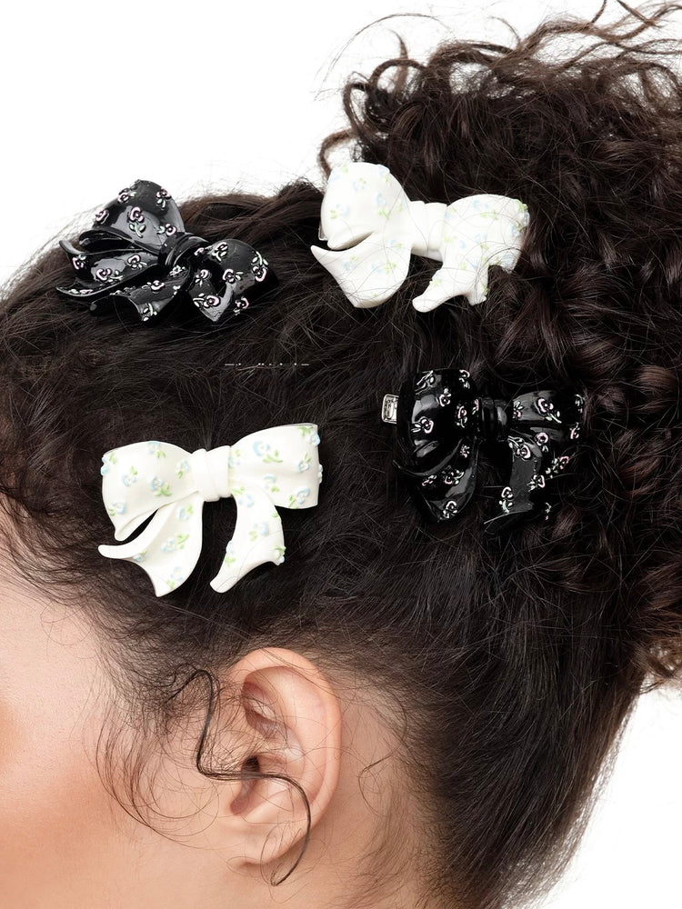 YVMIN X SHUSHUTONG / Resin Embossed Hair Clip