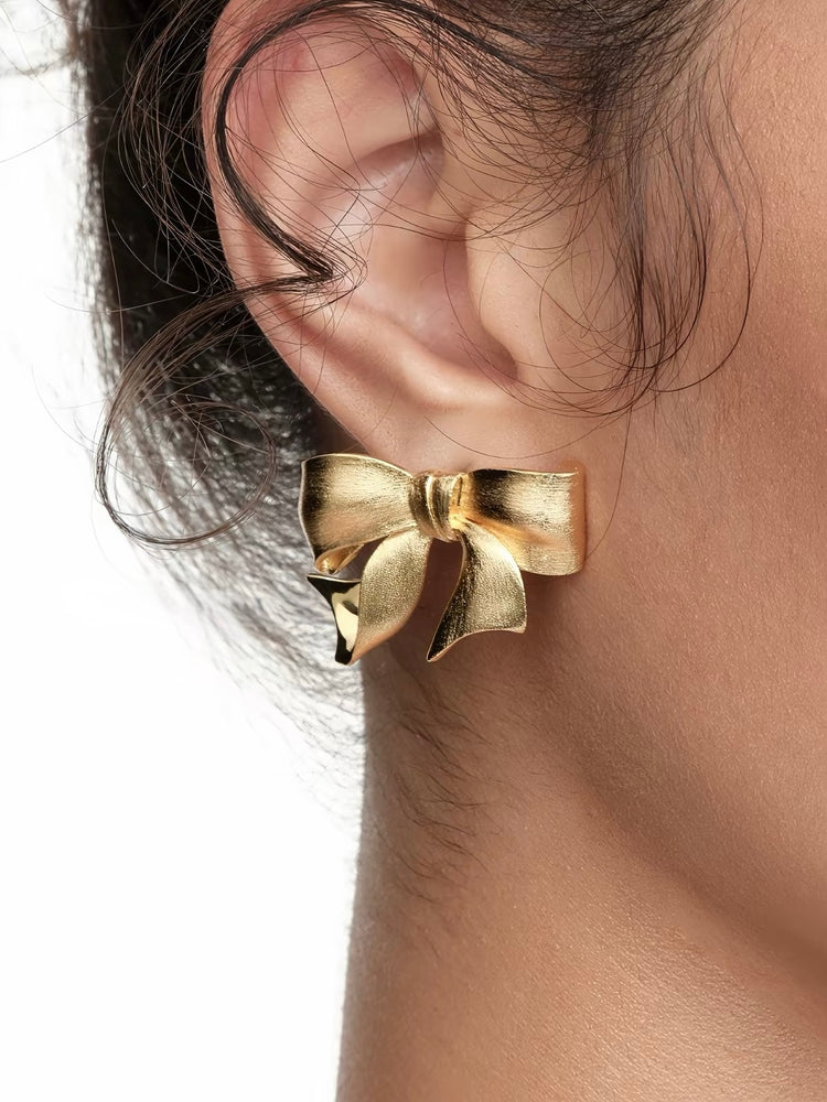 YVMIN X SHUSHUTONG / Gift Bowknot Earring