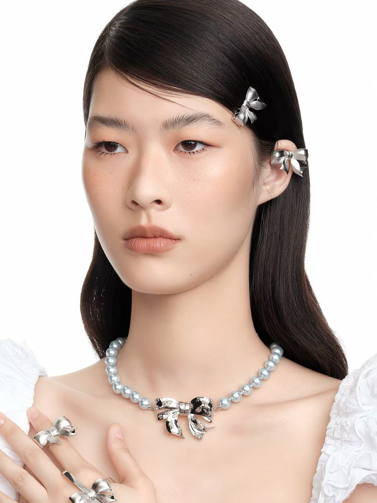 YVMIN X SHUSHUTONG / Gift Bowknot Earring