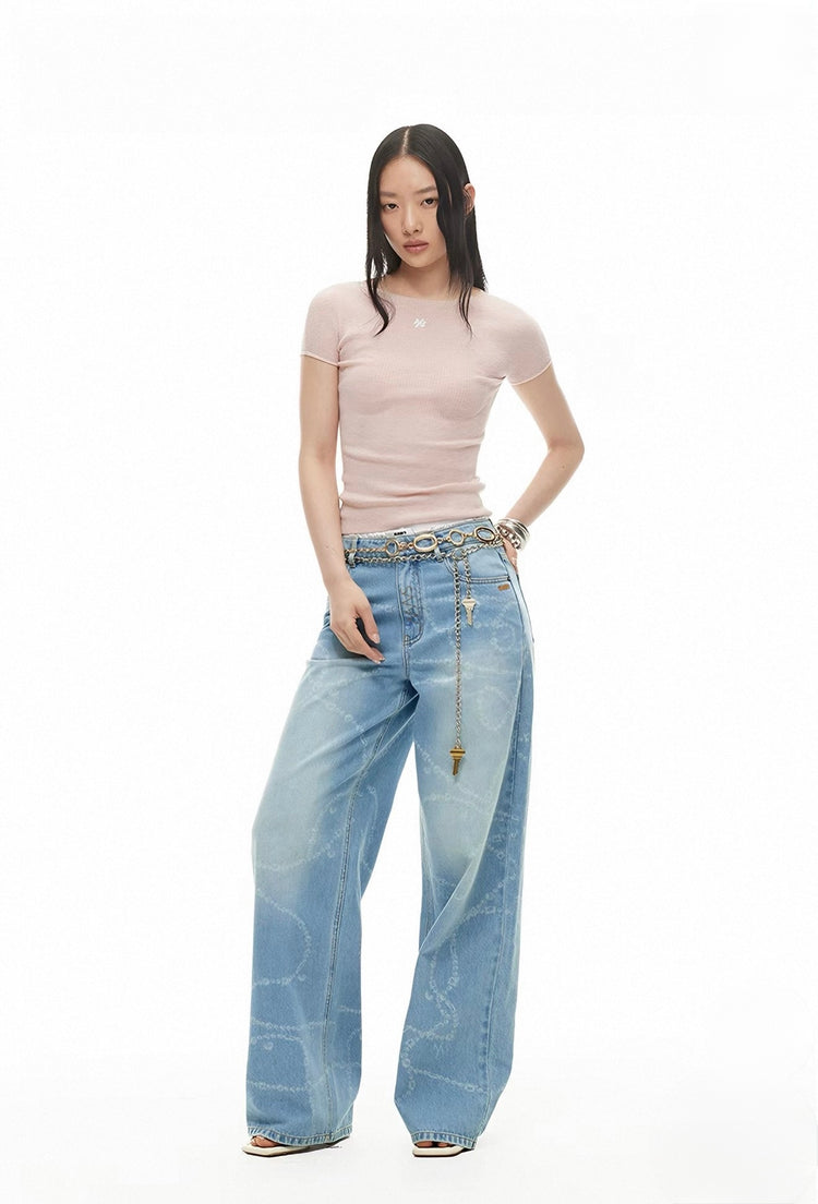 Classic Seamless Knit T-Shirt