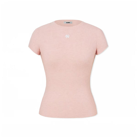Classic Seamless Knit T-Shirt