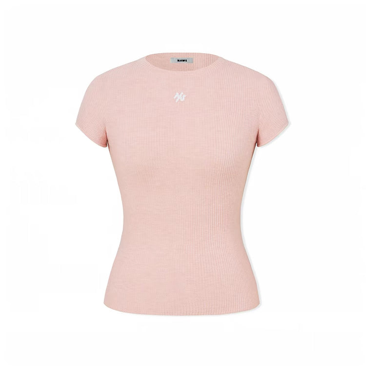 Classic Seamless Knit T-Shirt