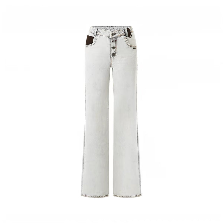 +5CM N4 Distressed Jeans