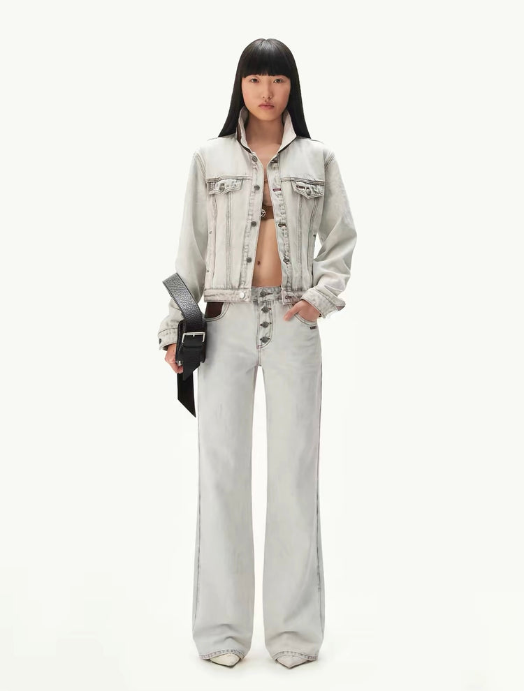 +5CM N4 Distressed Jeans