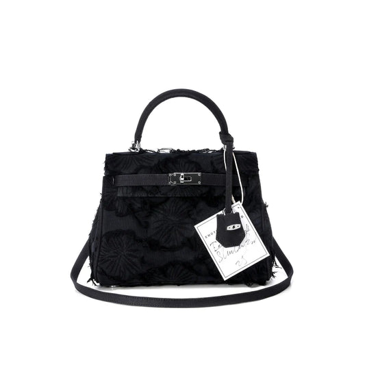Vintage Shoulder Bag 25 (Black)