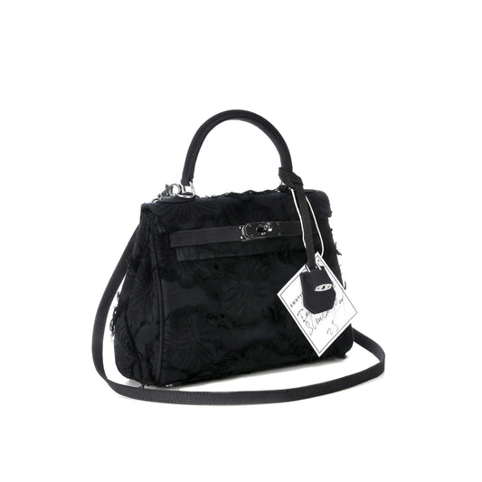 Vintage Shoulder Bag 25 (Black)