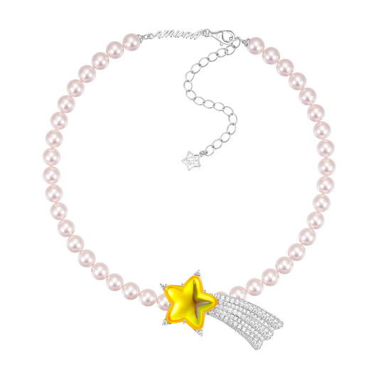 Paradise / Shooting Star Hair Clip Necklace