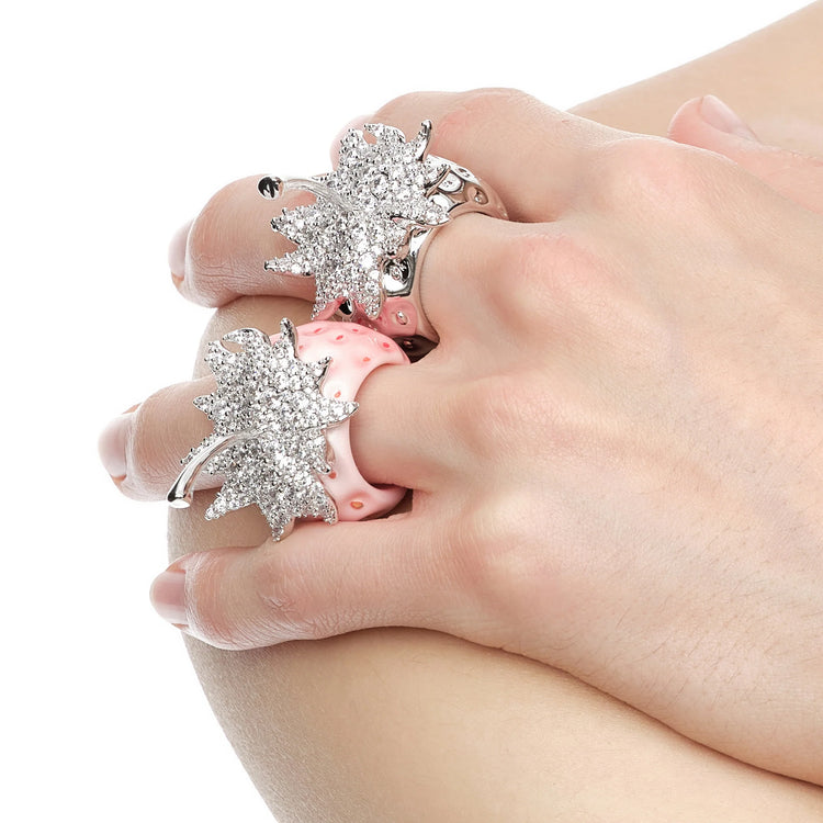 Paradise / Strawberry Gemstone Ring