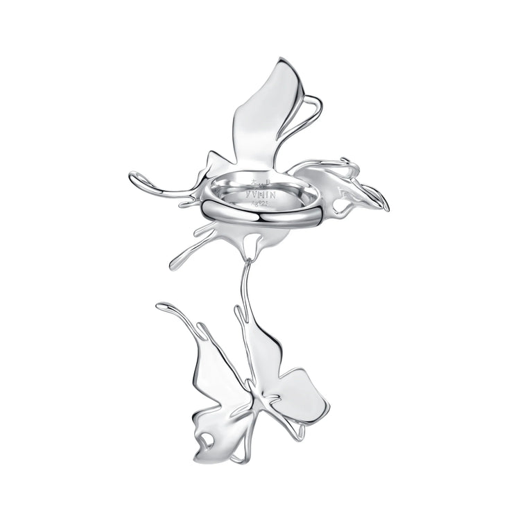 Shadow Liquefied Butterfly Ring