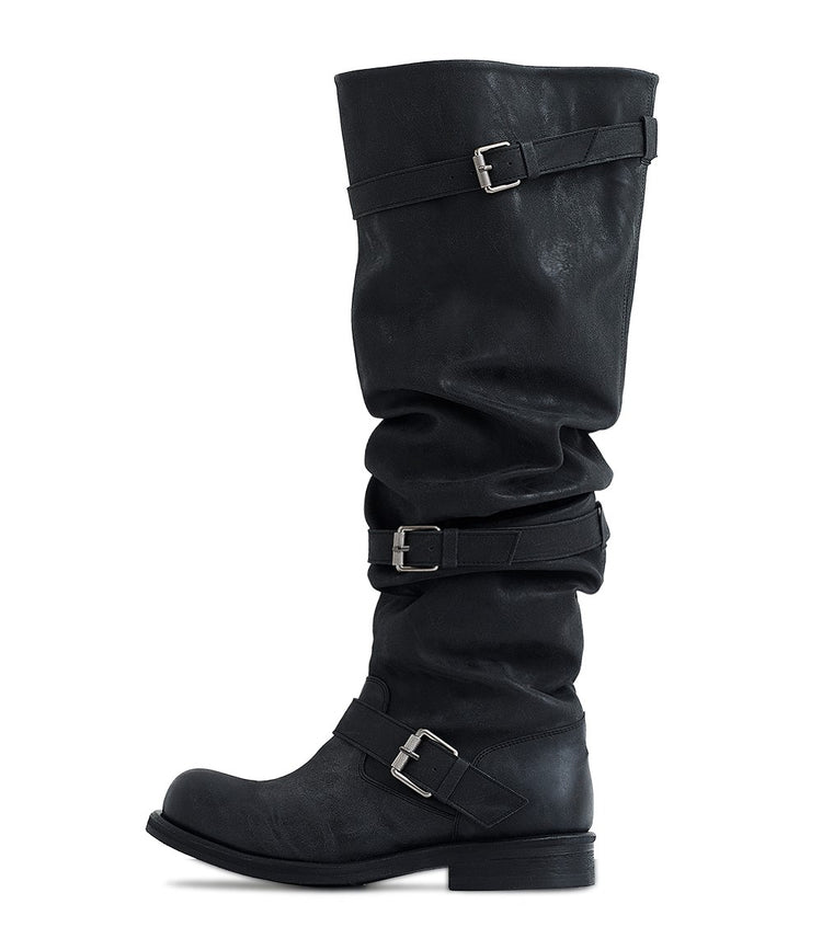 Knee-High Slouchy Boots